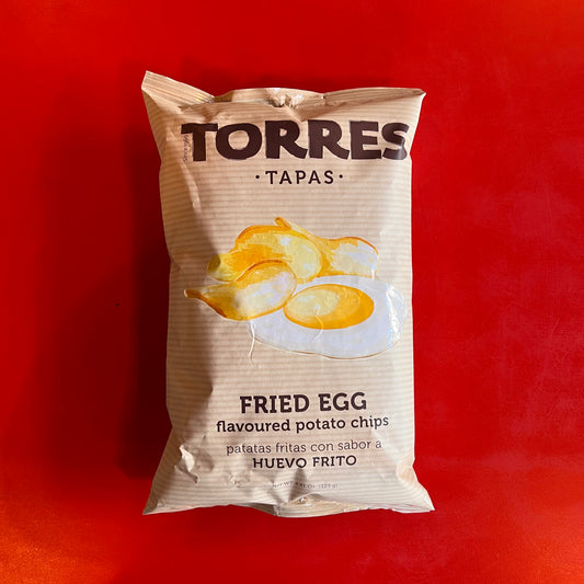 Torres Fried Egg Flavoured Potato Chips 125g