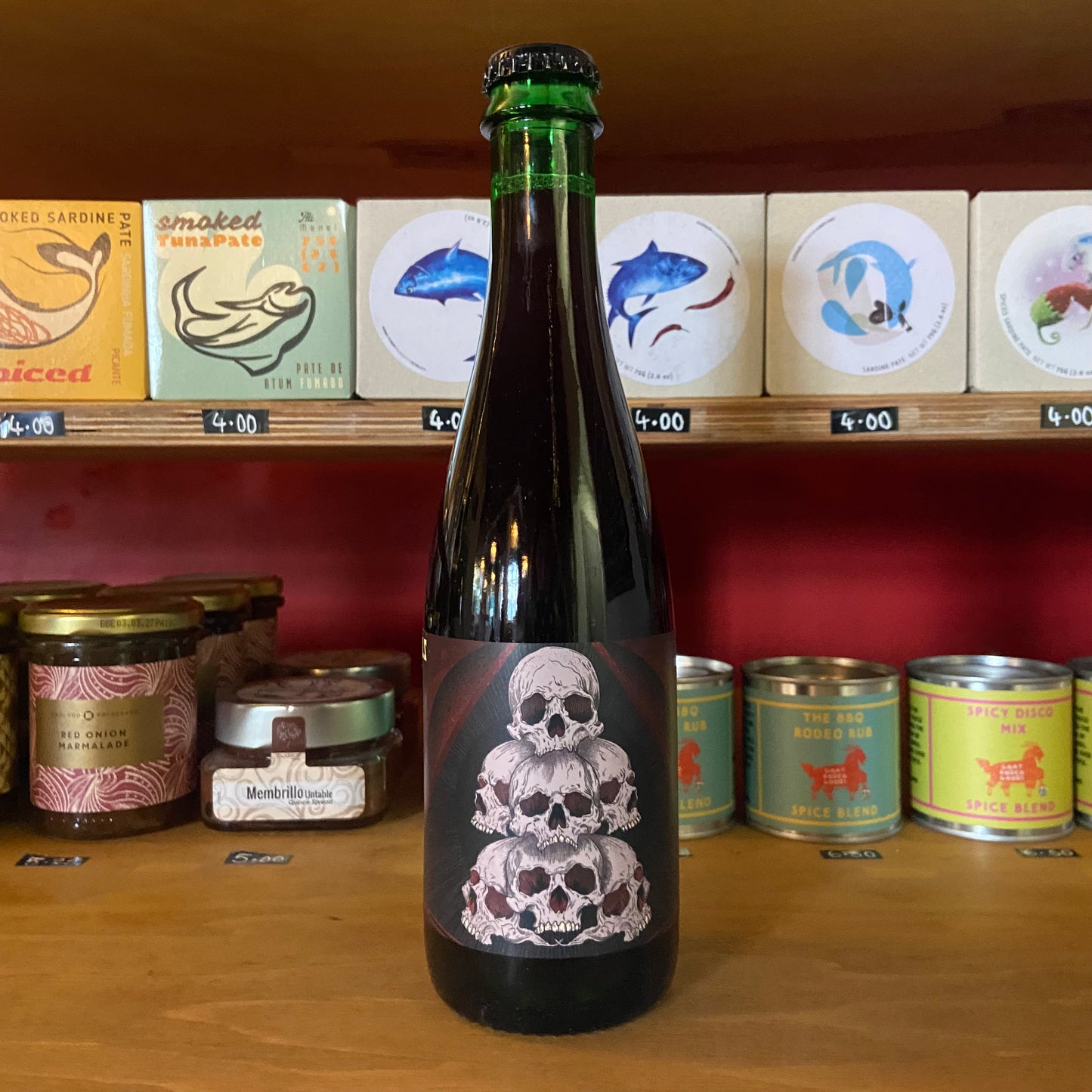 Holy Goat x Saint Monday - Totem of Skulls - Golden Sour With Morello Cherries - 5.7% - 375ml Bottle