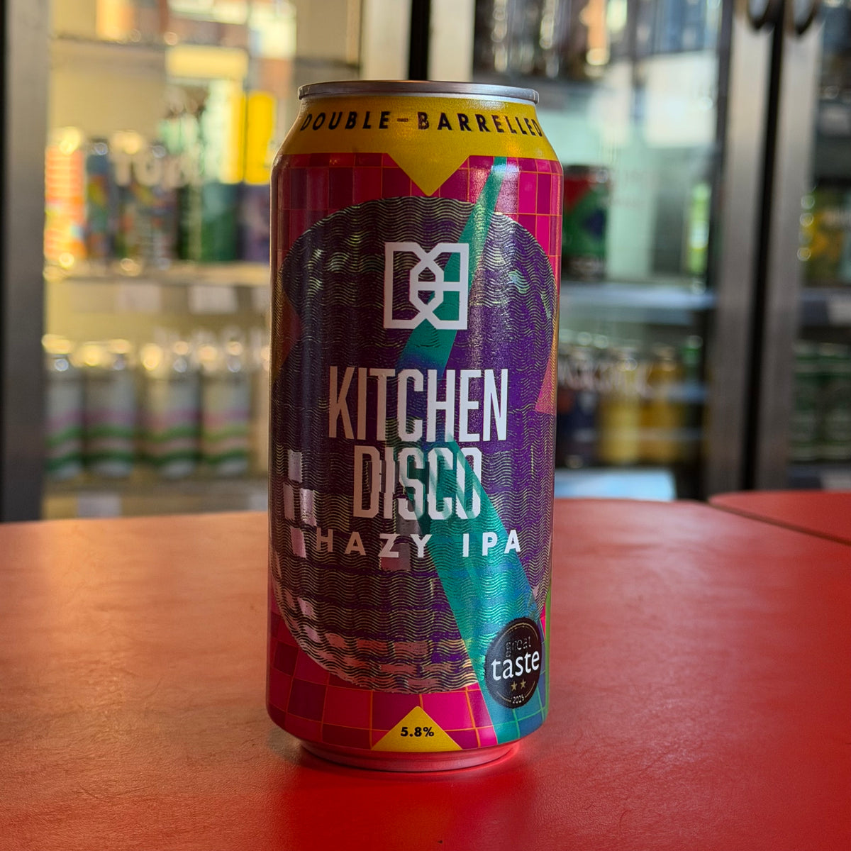 Double Barrelled - Kitchen Disco - Hazy IPA - 5.8% - 440ml Can