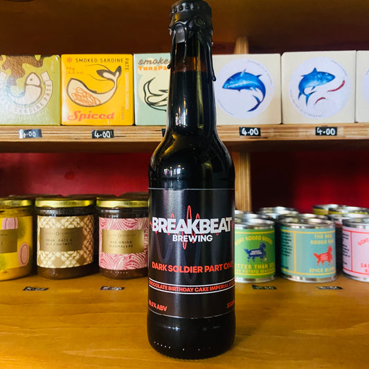 Breakbeat Brewing - Dark Soldier Part One - Imperial Stout - 10.5% - 330ml Bottle