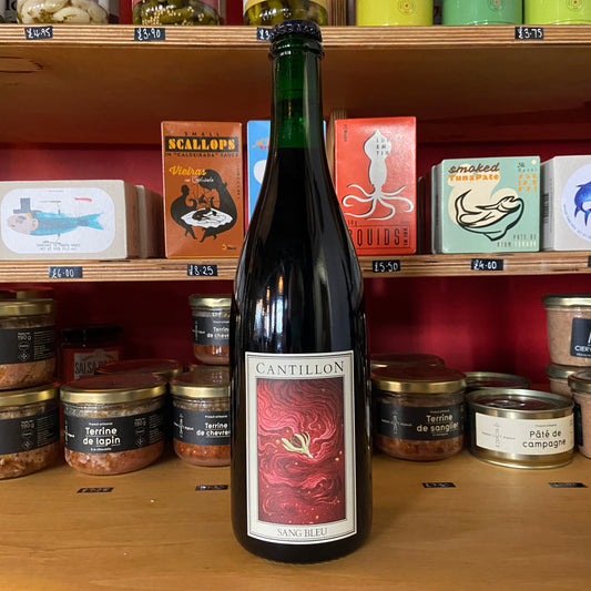 Cantillon Sang Bleu - Blue Honeysuckle Lambic - 6.0% - 750ml Bottle