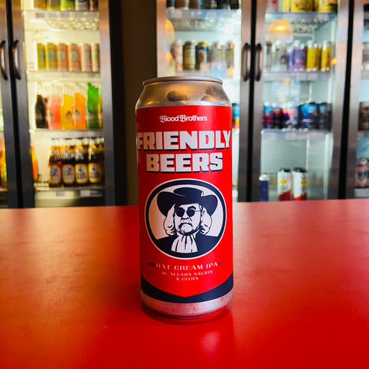 Blood Brothers - Friendly Beers - Oat Cream IPA - 7.1% - 473ml Can