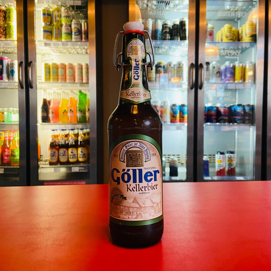 Brauerei Göller - Kellerbier - Unfiltered Lager - 4.9% - 500ml Bottle