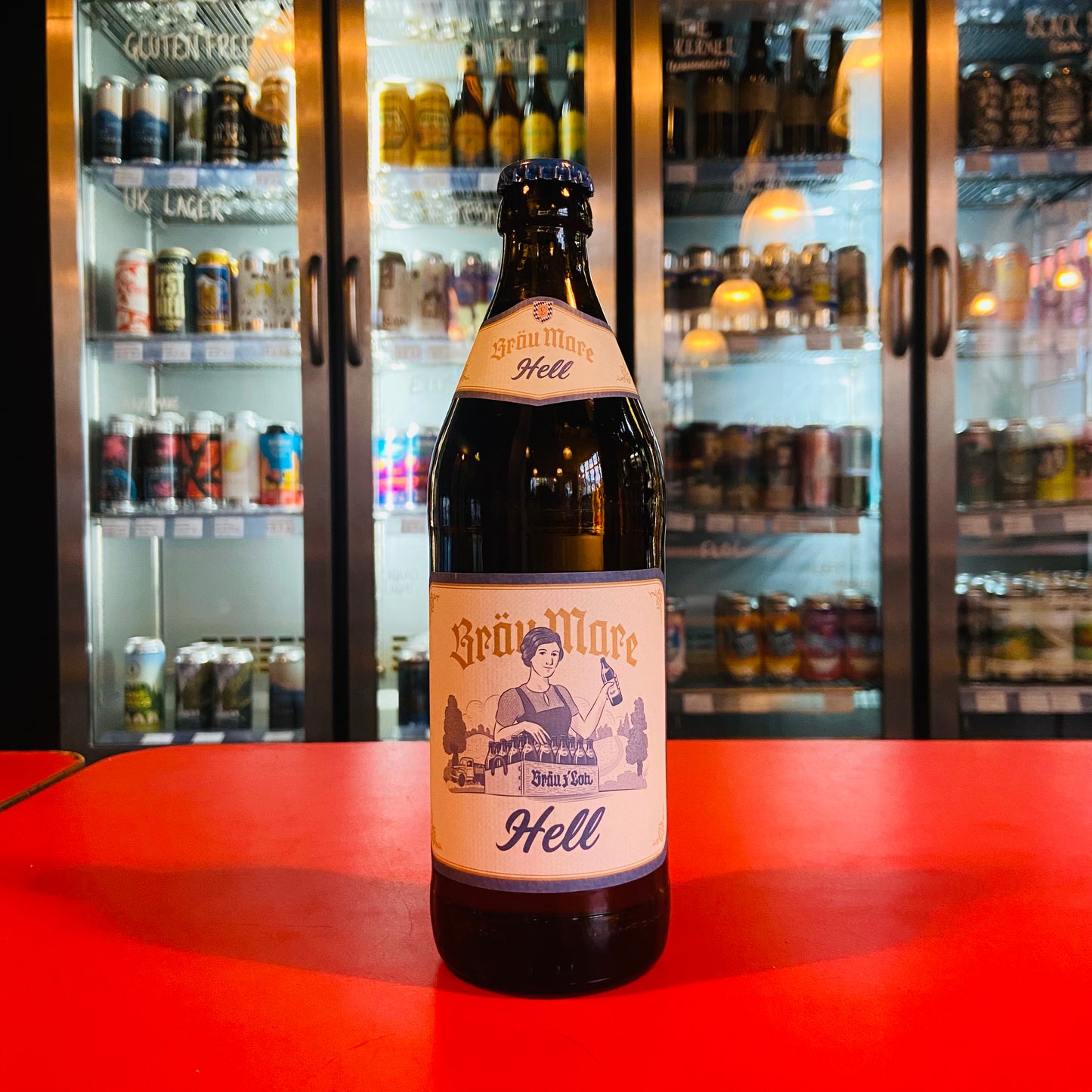 Bräu Mare - Hell - Helles Lager - 4.9% - 500ml Bottle