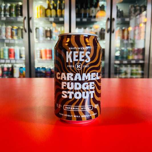 Brouwerij Kees - Caramel Fudge Stout - Imperial Stout - 11.5% - 330ml Can
