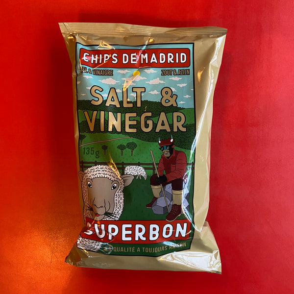 Superbon: Salt and Vinegar 135g