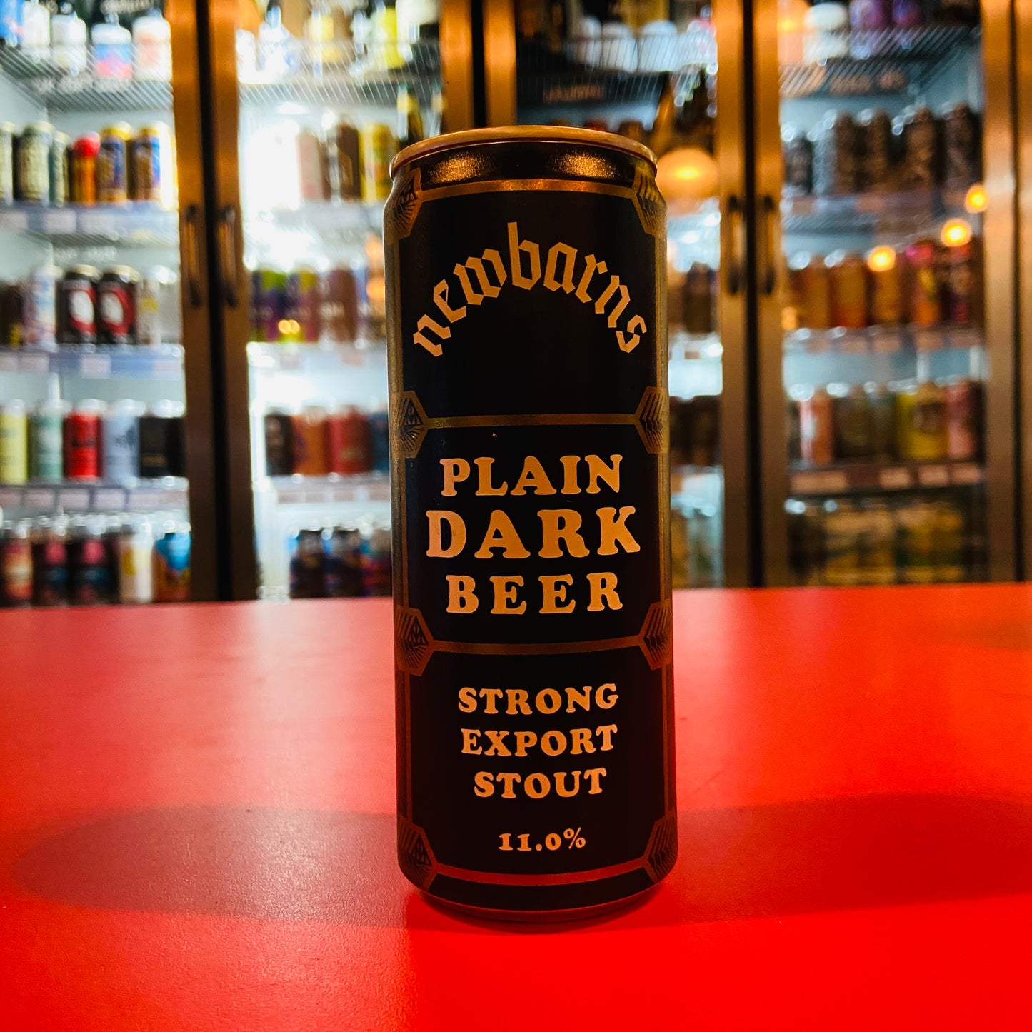 Newbarns - Plain Dark Beer - Strong Export Stout - 11.0% - 330ml Can