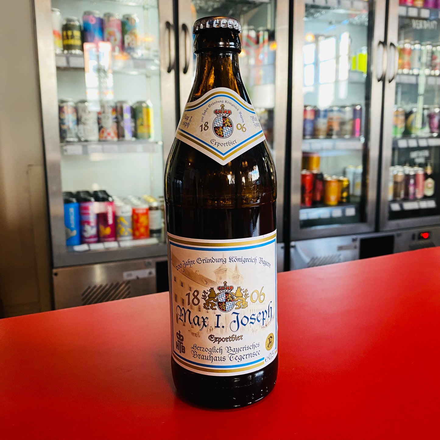 Brauhaus Tegernsee - Max I Joseph - Export Lager - 5.2% - 500ml Bottle