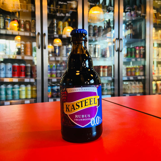 Kasteel - Rubus Framboise 0.0% - Alcohol Free Belgian Fruit Beer - 0.0% - 330ml Bottle