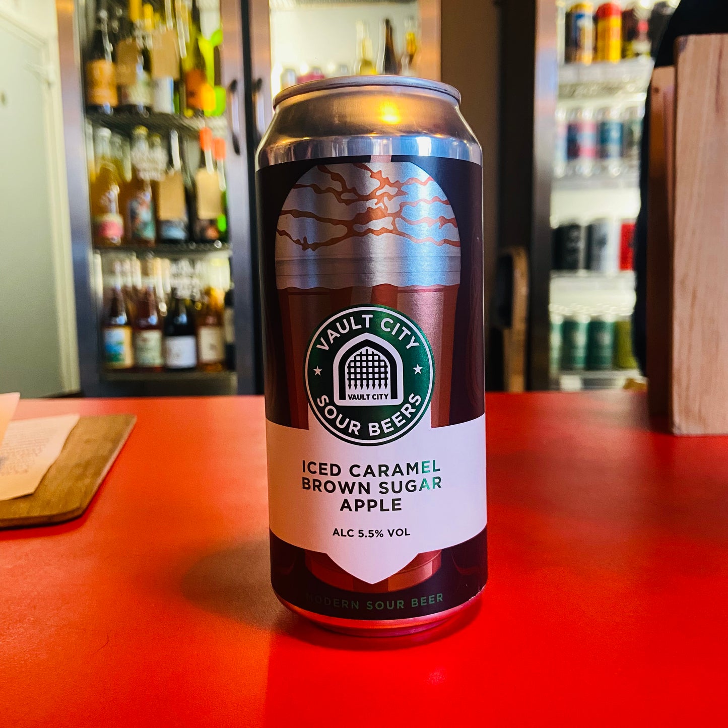 Vault City - Iced Caramel Brown Sugar Apple - Sour - 5.5% - 440ml Can