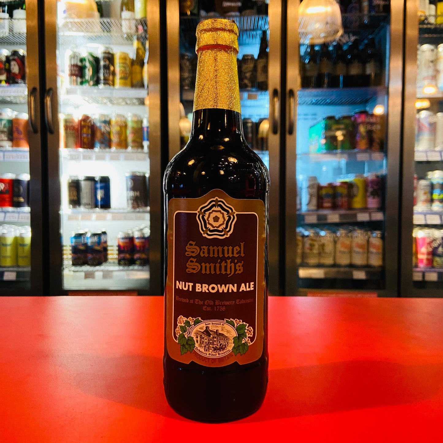 Samuel Smiths - Nut Brown Ale - Brown Ale - 5.0% - 550ml Bottle