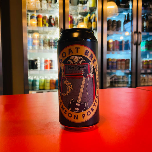 Holy Goat - Damson Porter - Fruited Porter - 5.4% - 440ml Can