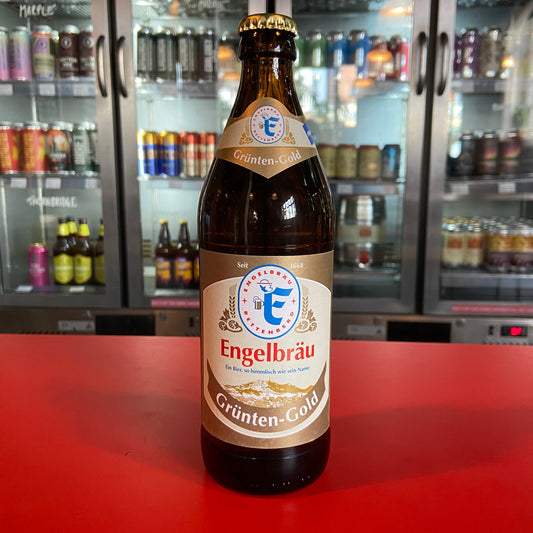 Engelbrau - Grünten-Gold - Golden Lager - 5.2% - 500ml Bottle