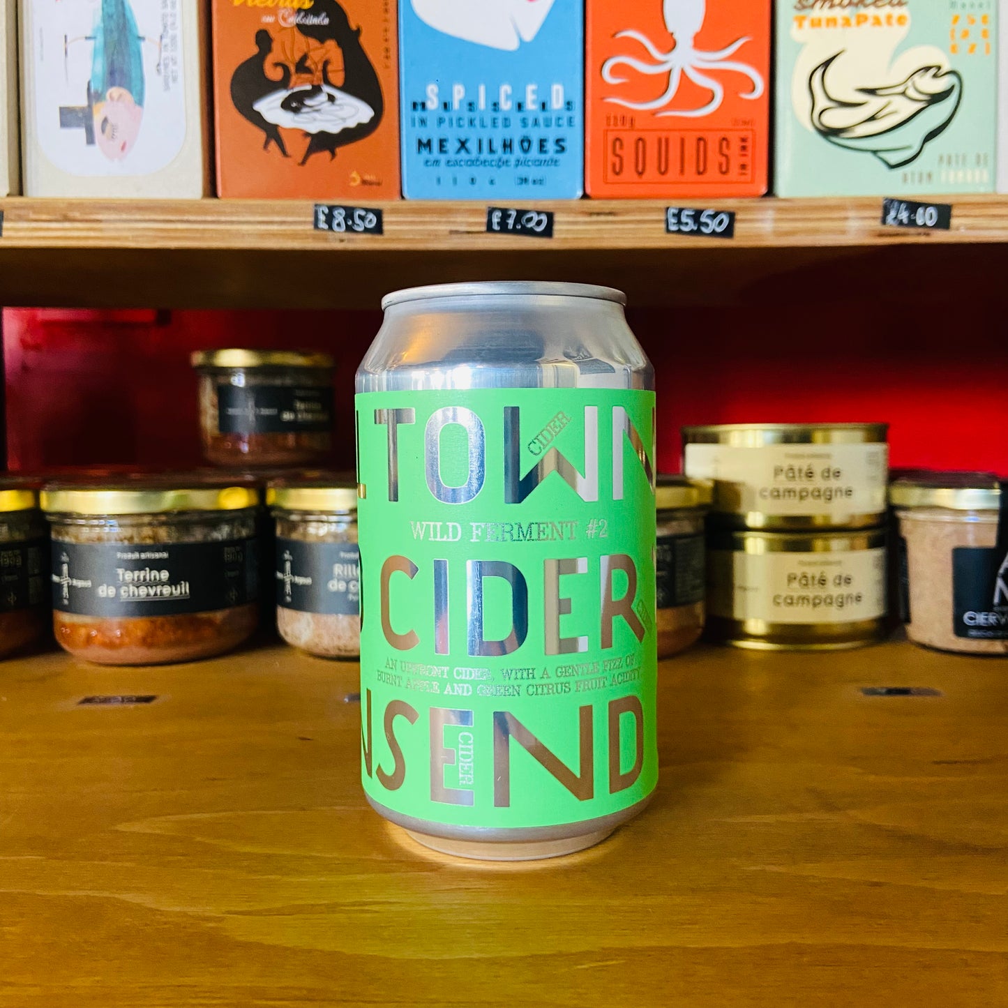 Townsend Farm - Townsend Cider Wild Ferment #2 - Medium Dry Fine Cider - 5.0% - 330ml Can