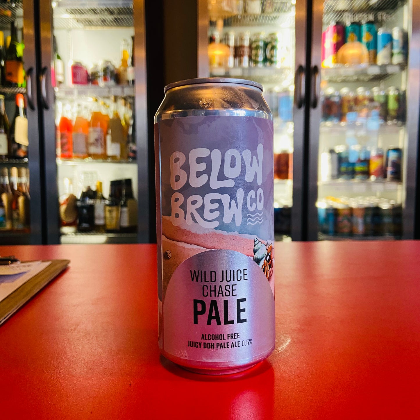 Below Brew Co - Wild Juice Chase - AF Pale Ale - 0.5% - 440ml Can