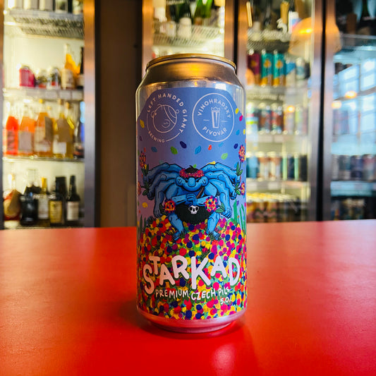 Left Handed Giant x Vinohradsky Pivovar - Starkad - Premium Czech Pilsner - 5.0% - 440ml Can