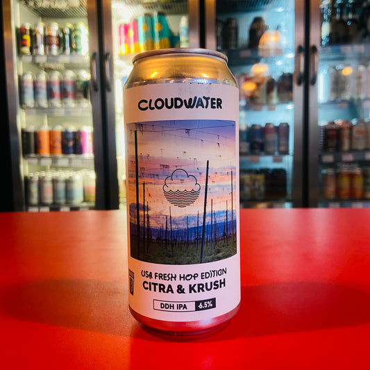 Cloudwater - USA Hop Edition: Citra & Krush - DDH IPA - 6.5% - 440ml Can
