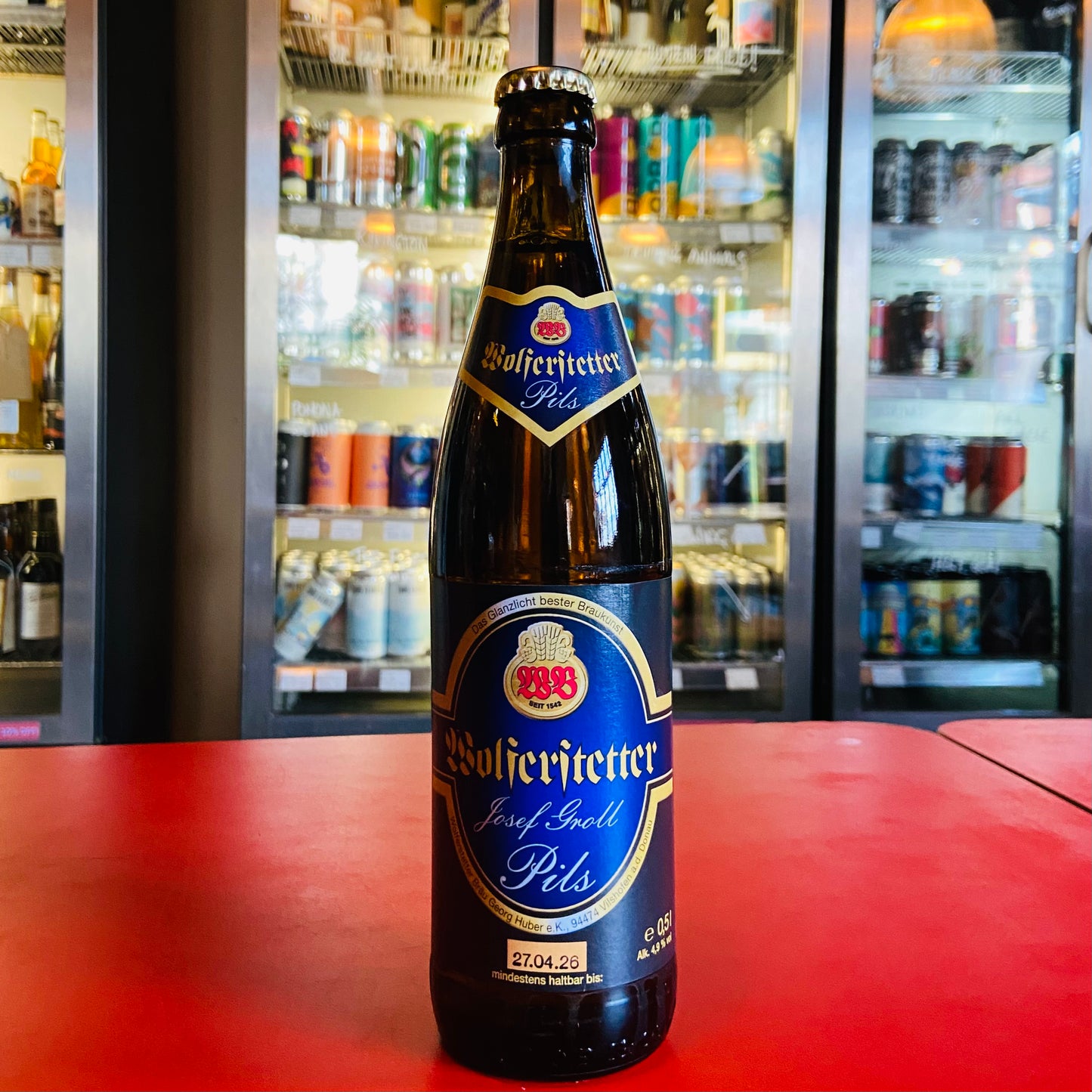 Wolferstetter Josef - Groll Pils - Pilsner - 4.9% - 500ml Bottle