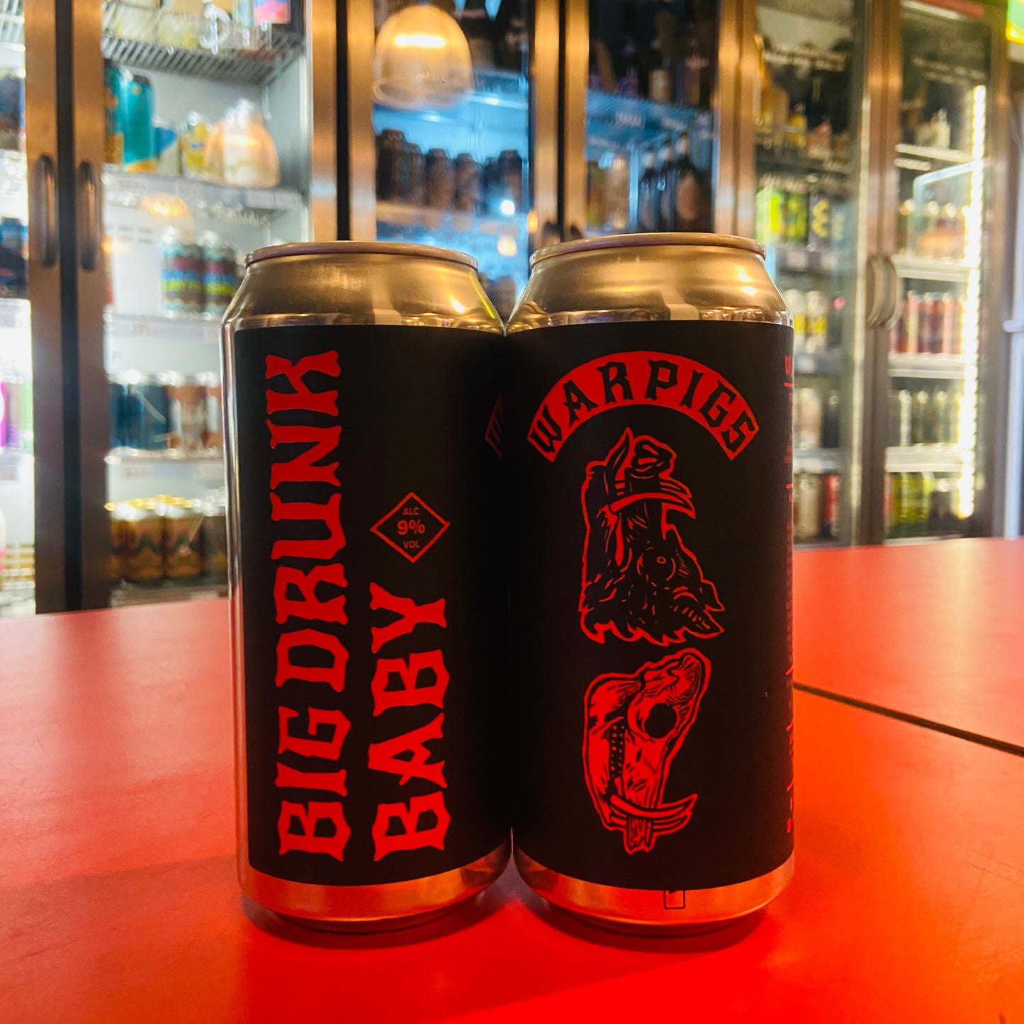 Warpigs - Big Drunk Baby - West Coast Double IPA - 9% - 440ml Can