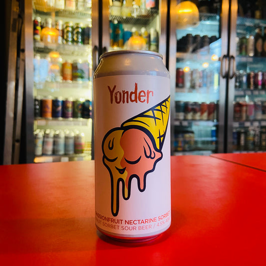 Yonder - Passionfruit Nectarine Sorbet - Fruit Sour - 4.5% - 440ml Can