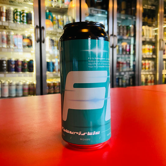 Neon Raptor x Folkingbrew - Futuristic - Double IPA - 8.4% - 440ml Can