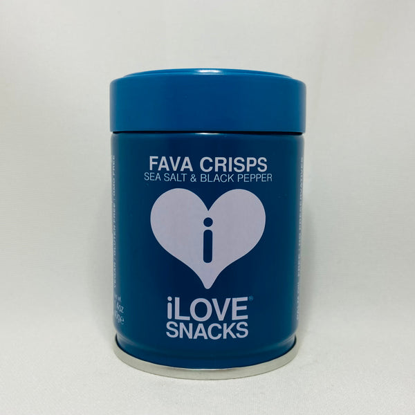 Fava Crisps - Sea Salt and Black Pepper