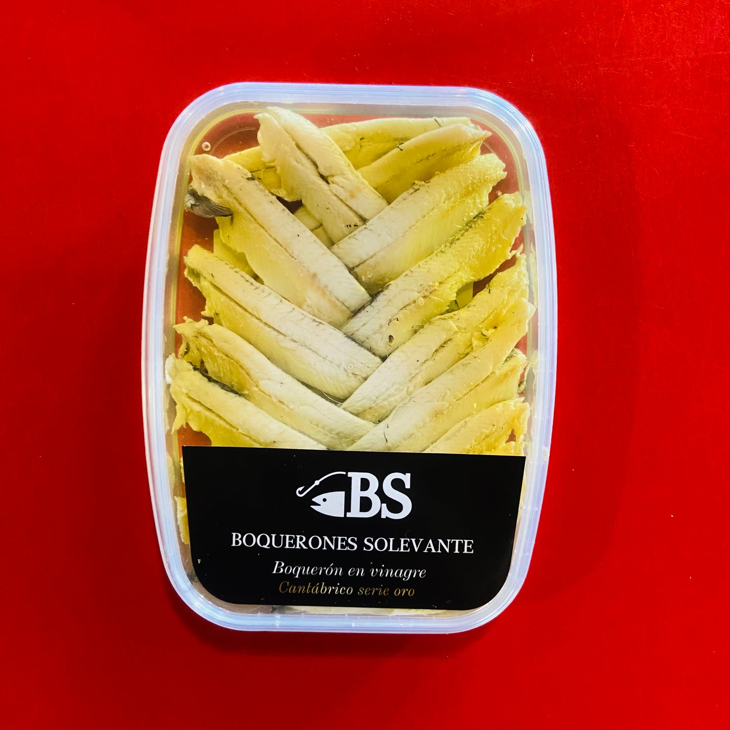 Solevante Cantabrian Boquerones - White Anchovies in Vinegar - 150g