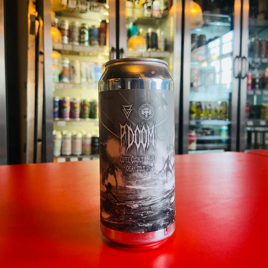 Azvex x Adroit Theory - P(DOOM) - Imperial Cream Stout - 10% - 440ml Can