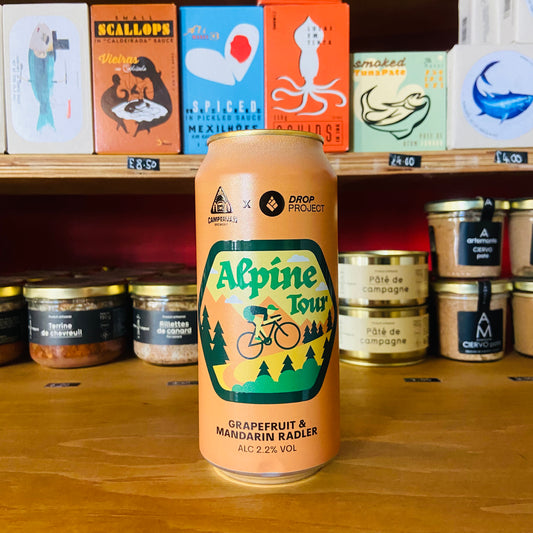Campervan Brewery - Alpine Tour - Gluten Free Lemon & Lime Radler - 2.2% - 440ml Can