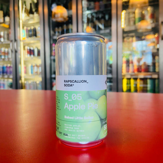 Rapscallion Soda - Apple Pie - Fruit Soda - 250ml Can