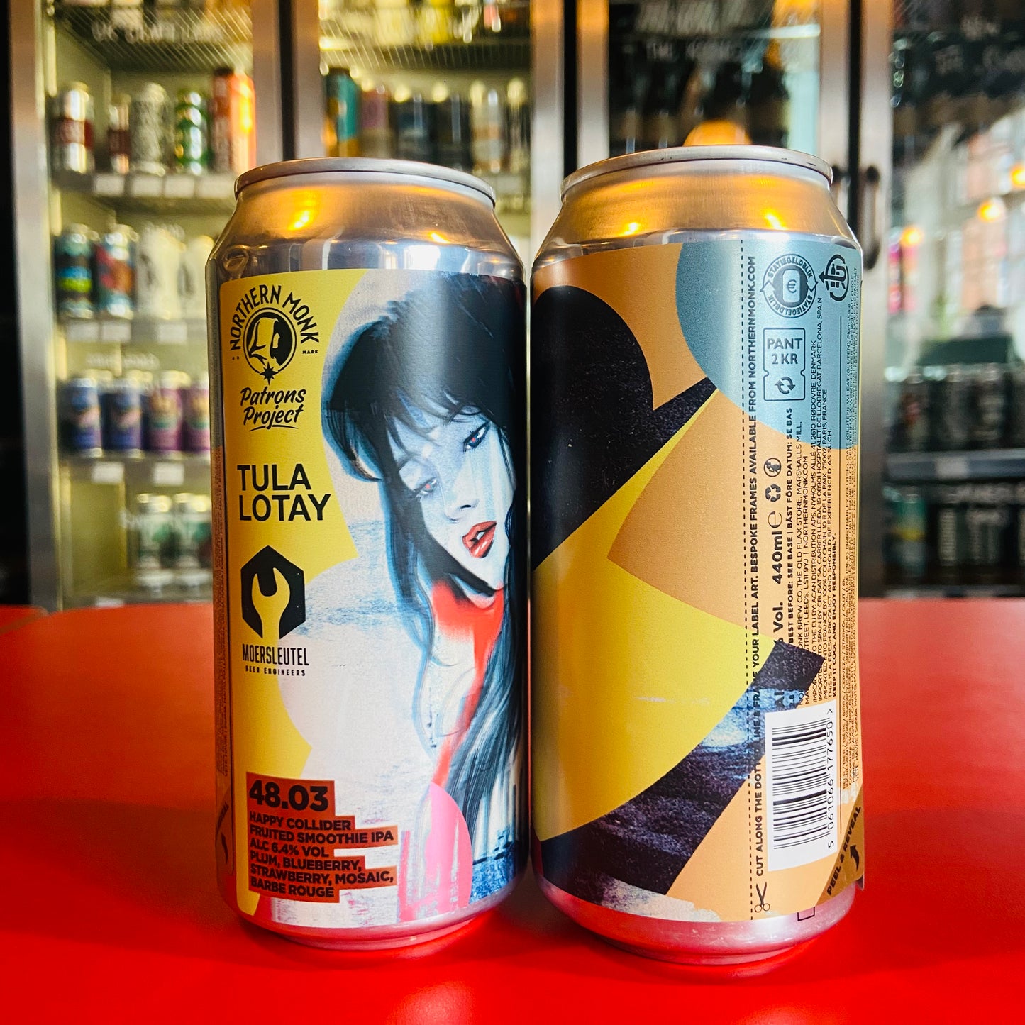 Northern Monk x Moersleutel - Tula Lotay: Happy Collider - Fruited Smoothie IPA - 440ml Can