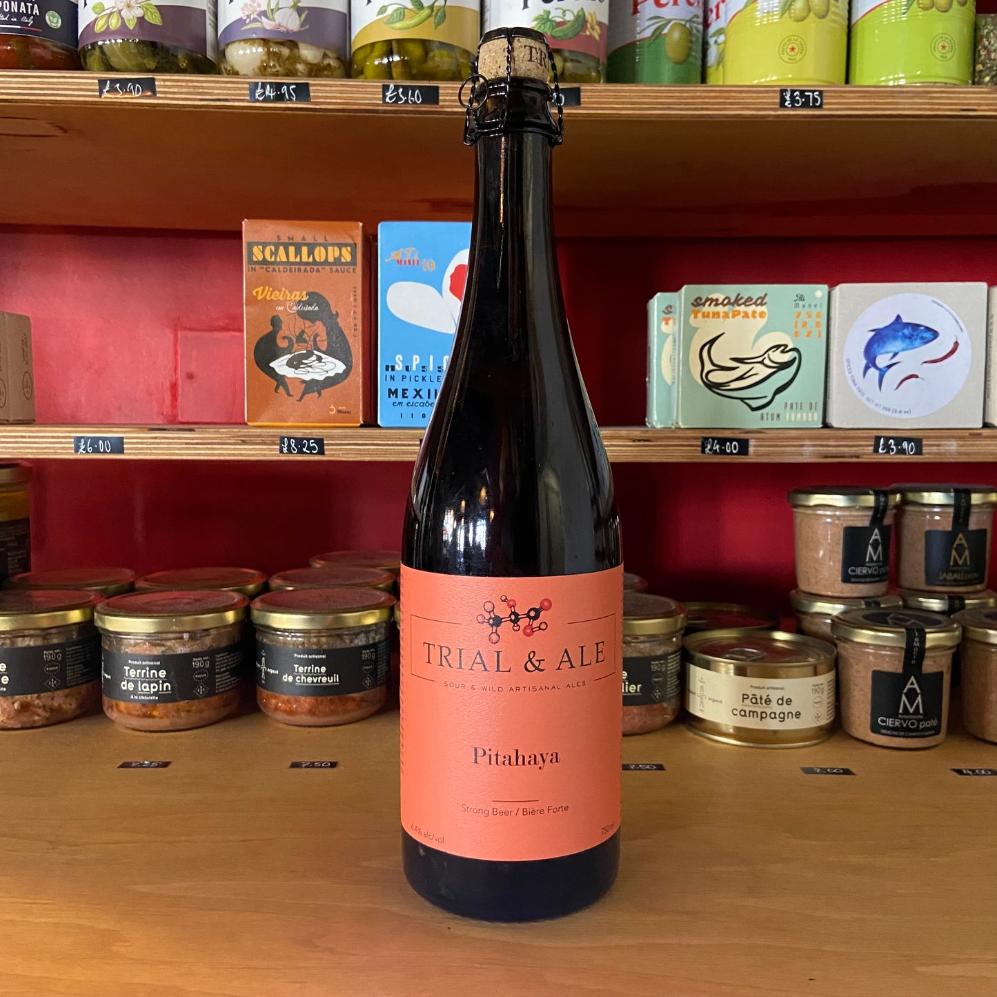 Trial & Ale - Pitahaya - Dragon Fruit Wild Ale - 6.4% - 750ml Bottle