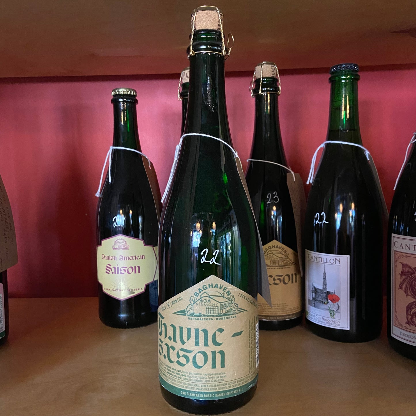 Mikkeller Baghaven - Havnesaeson Blend #2 - Oak Fermented Rustic Danish Shipyard Ale - 6.0% - 750ml Bottle