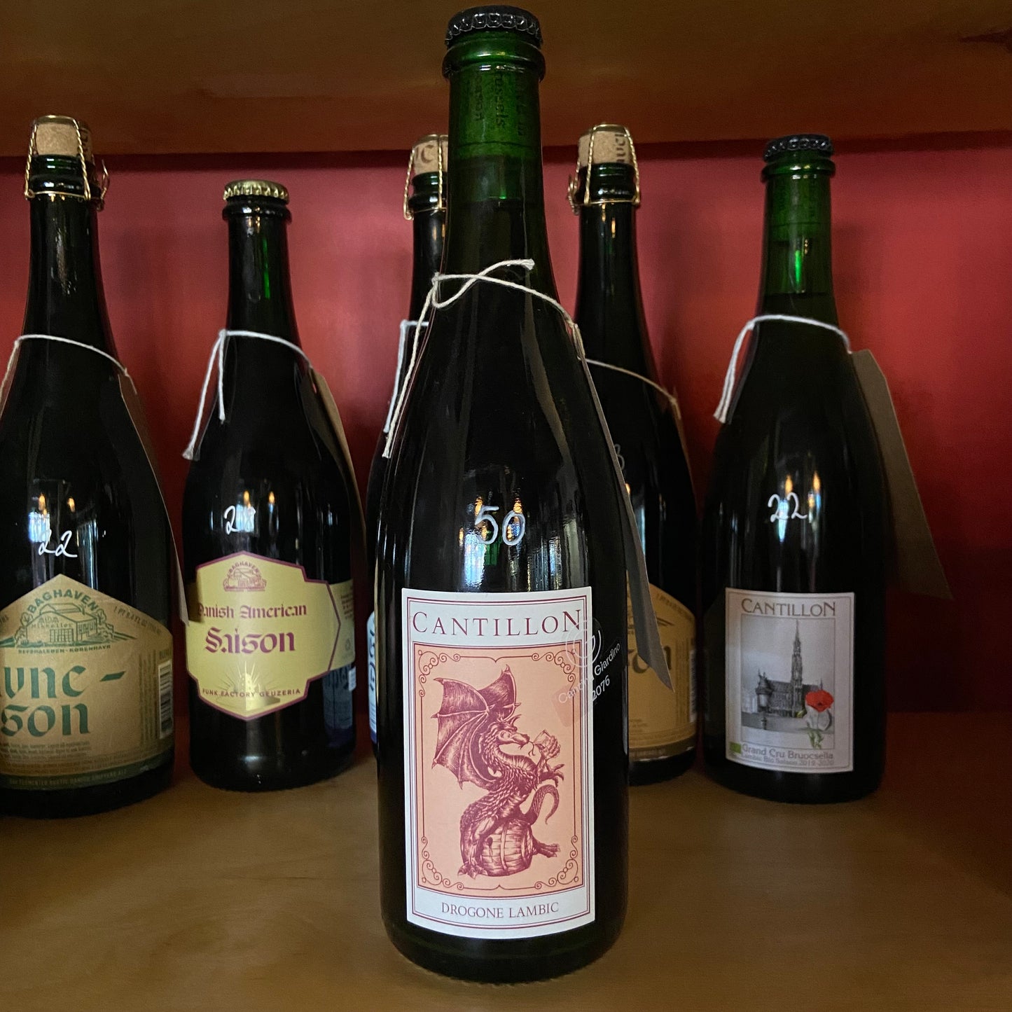 Cantillon x Cantina Giardino - Drogone - Wine/Lambic Hybrid - 7.0% - 750ml Bottle