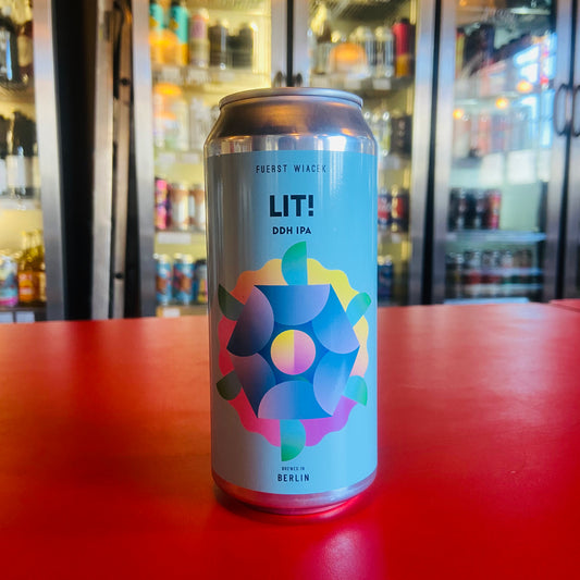 Fuerst Wiacek X Commonwealth - Lit! - New England IPA - 6.8% - 440ml Can