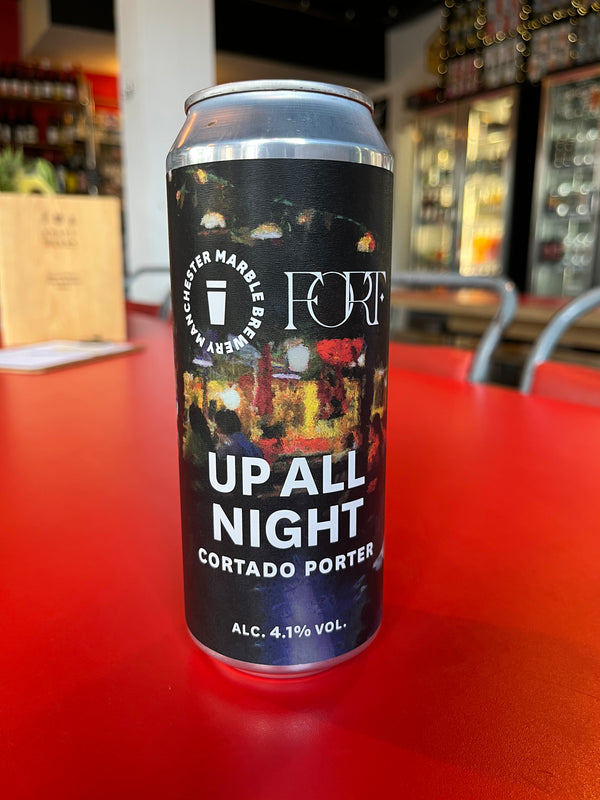Marble - Up All Night - Cortado Porter - 4.1% - 440ml Can