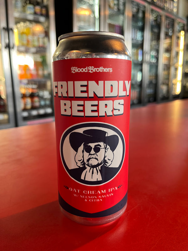 Blood Brothers - Friendly Beers - Oat Cream IPA - 7.1% - 473ml Can