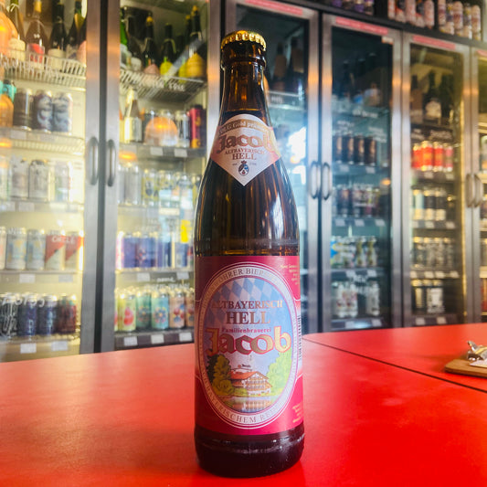 Familienbrauerei Jacob - Altbayerisch Hell - Helles Lager - 5.0% - 500ml Bottle
