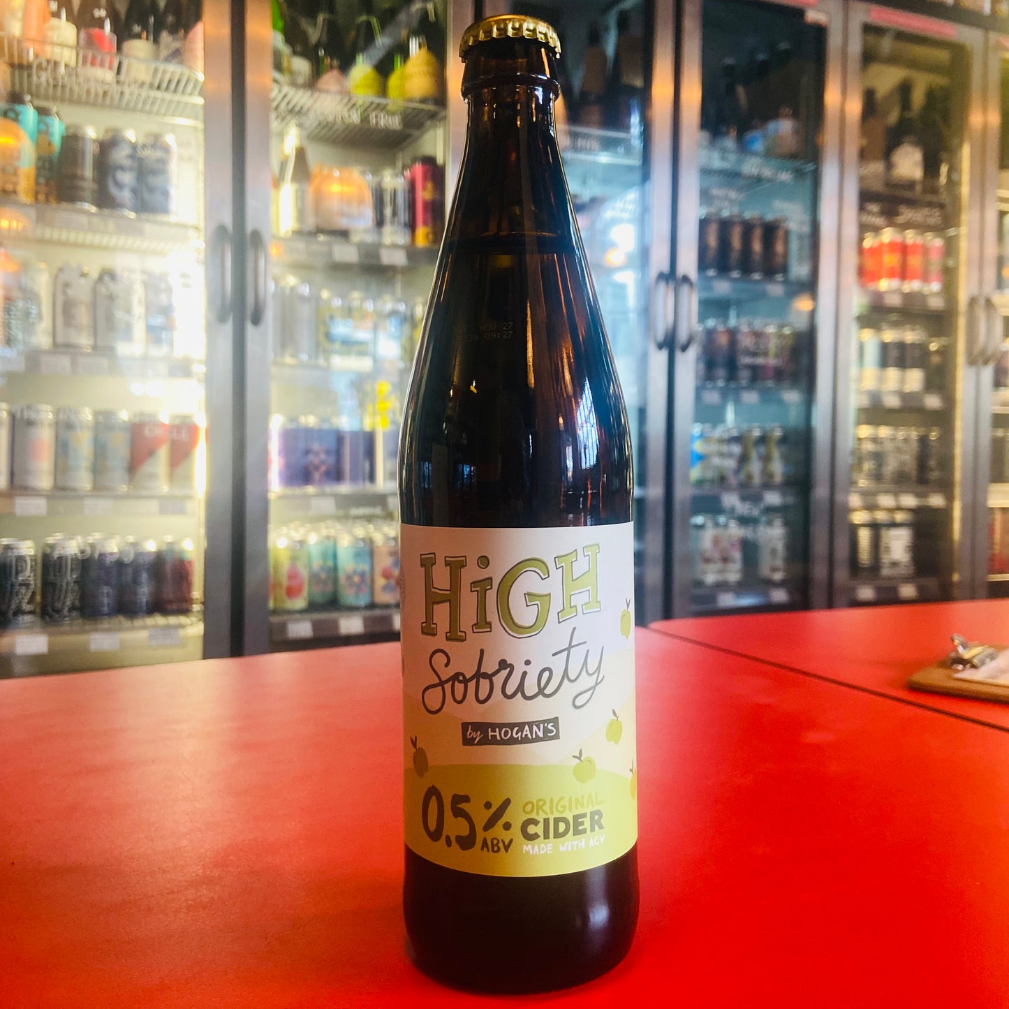 Hogan's Cider - High Sobriety - Alcohol Free Cider - <0.5% - 500ml Bottle