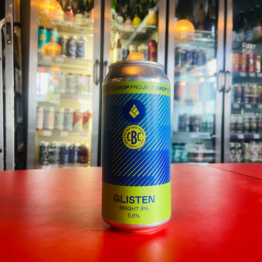 Drop Project x The Craft Beer Channel - Glisten - Bright IPA - 5.8% - 440ml Can