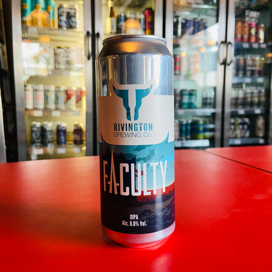 Rivington - Faculty - Double IPA - 8.0% - 500ml Can
