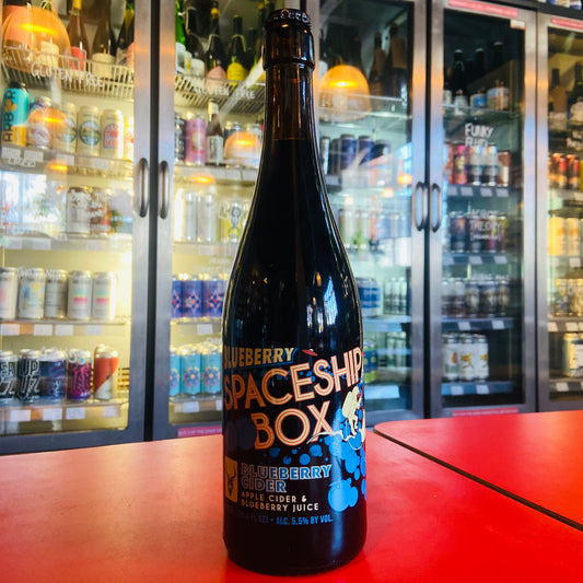 Superstition  - Blueberry Spaceship Box - Cider - 5.5% - 750ml Bottle