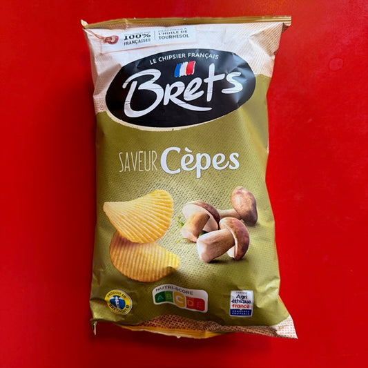 Le Chipsier Francais Brets - Cèpes - 125g