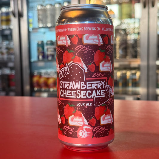 Weldwerks Brewing Co. - Strawberry Cheesecake - Fruited Sour Ale - 4.5% - 473ml Can