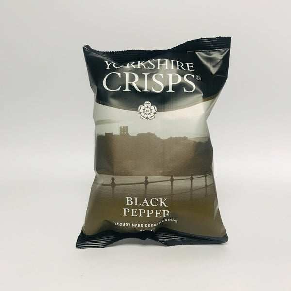 Crisps With Cracked Black Pepper
